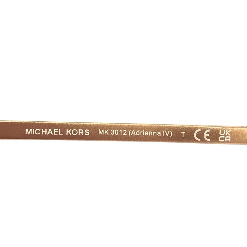 Michael Kors Eyeglasses Frames MK3012 Adrianna IV 1113 Black Rose Gold 51-17-135